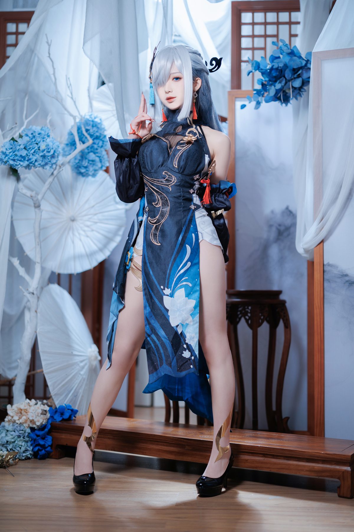 封疆疆v 申鹤海灯节 COS写真