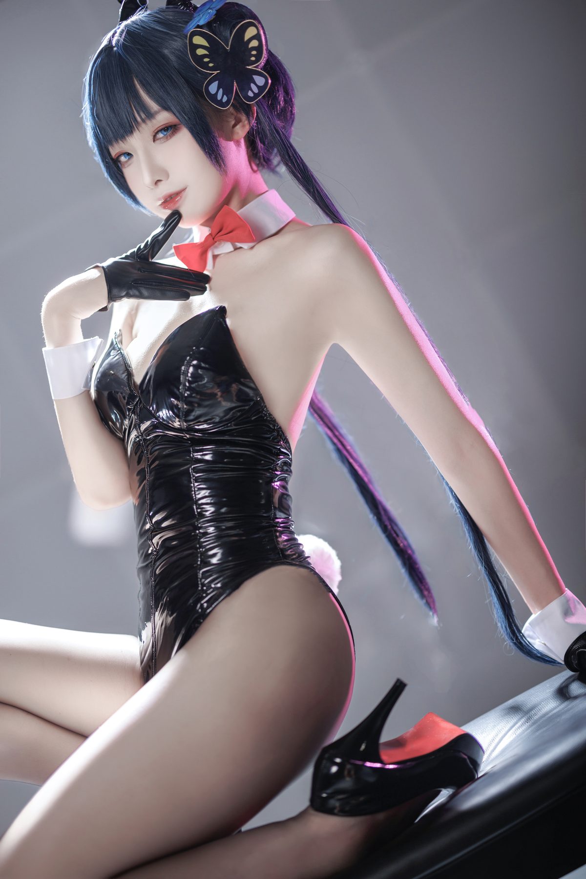封疆疆v cosplay写真_碧蓝档案妃咲兔女郎合集 | 封疆疆v COS妃咲全套图包 [30P-360M]