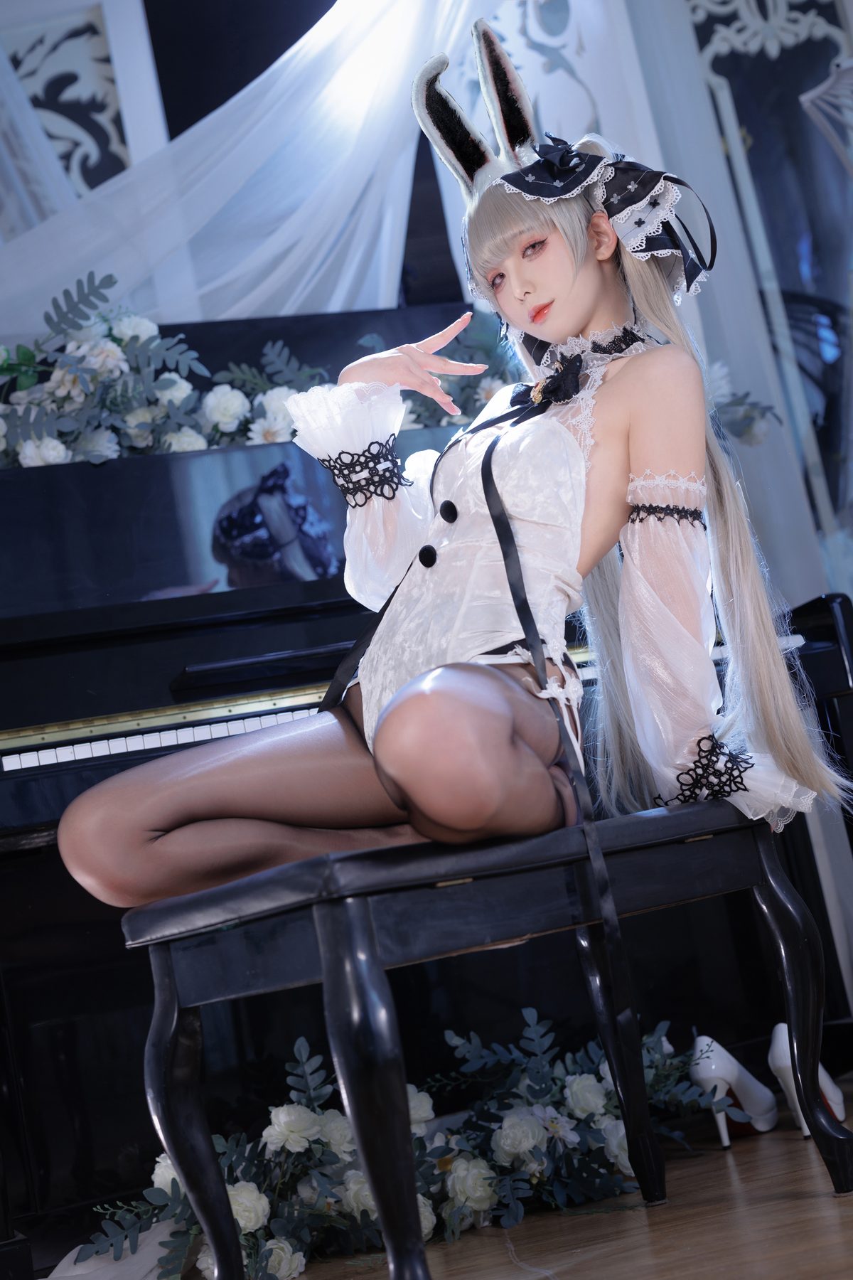 封疆疆v 碧蓝航线 可畏兔女郎 COS写真