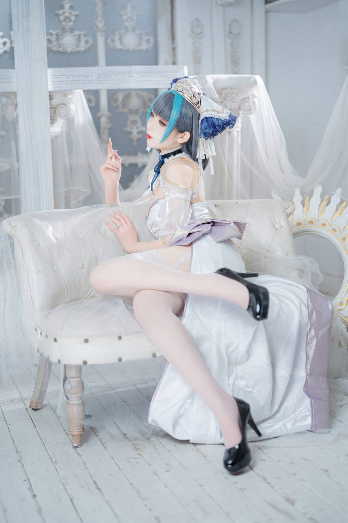 封疆疆v 碧蓝航线 柴郡 COS写真