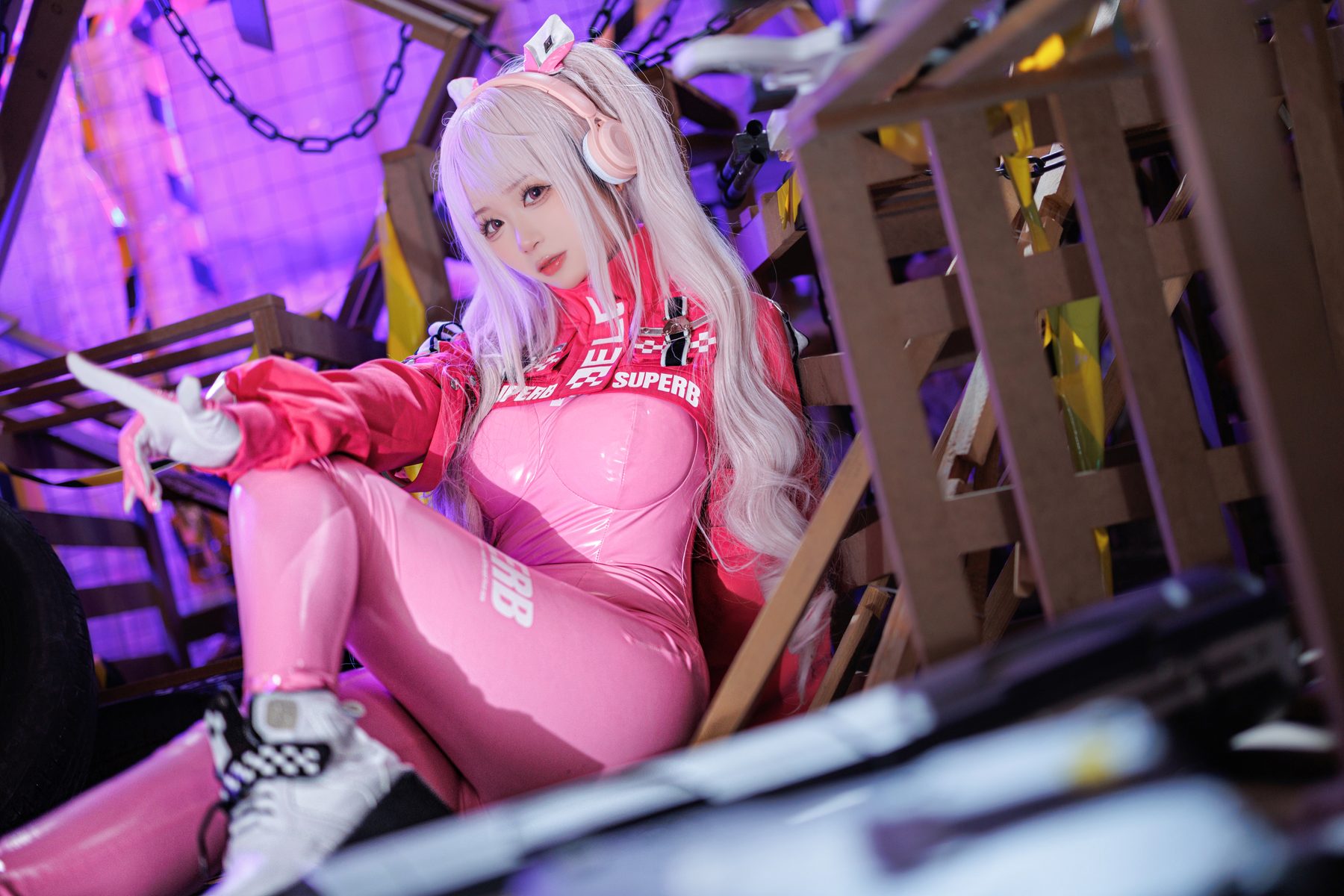 樱落酱 Nikke胜利女神·爱丽丝 COS写真