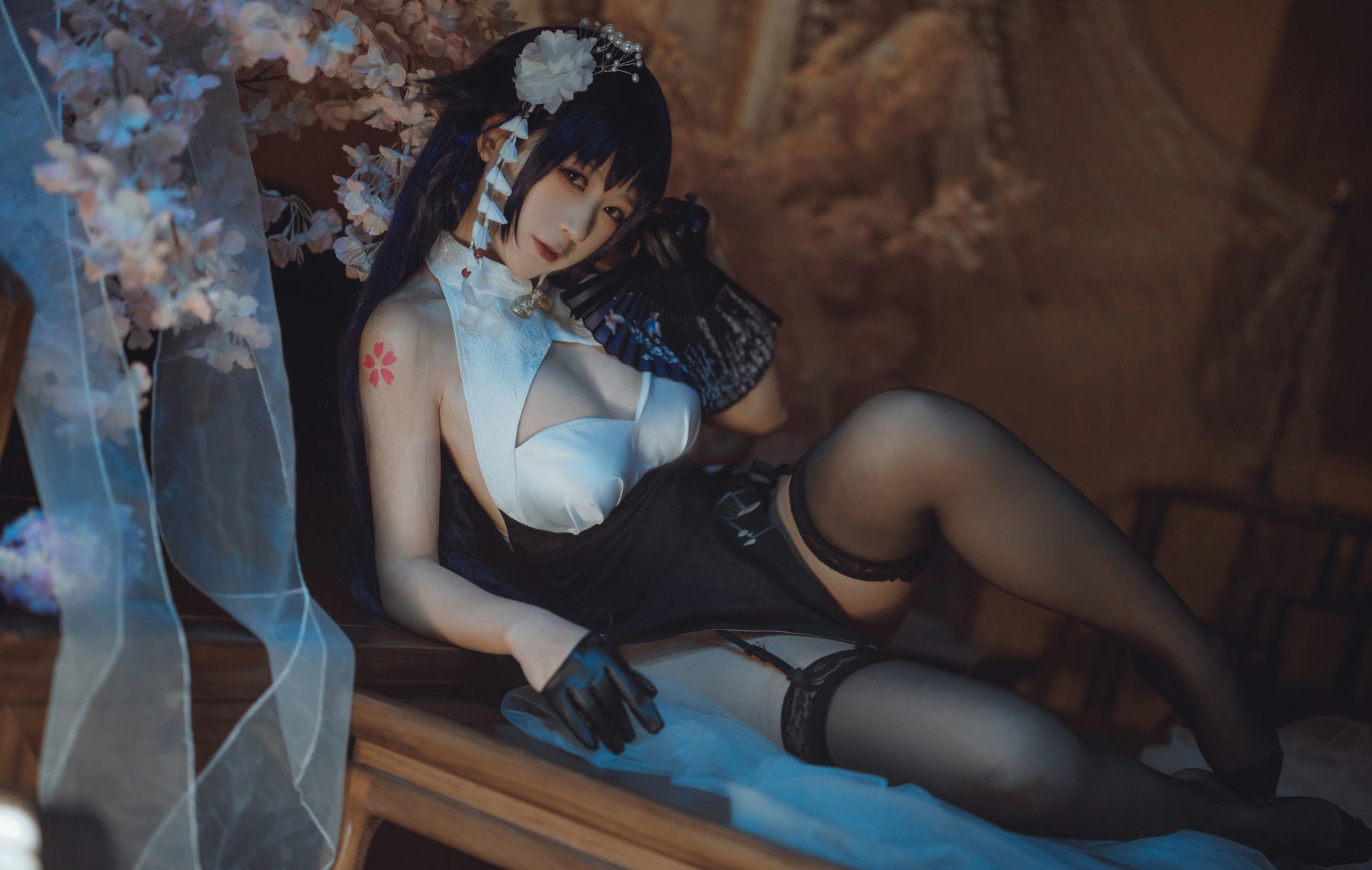 樱落酱 吾妻旗袍 COS写真