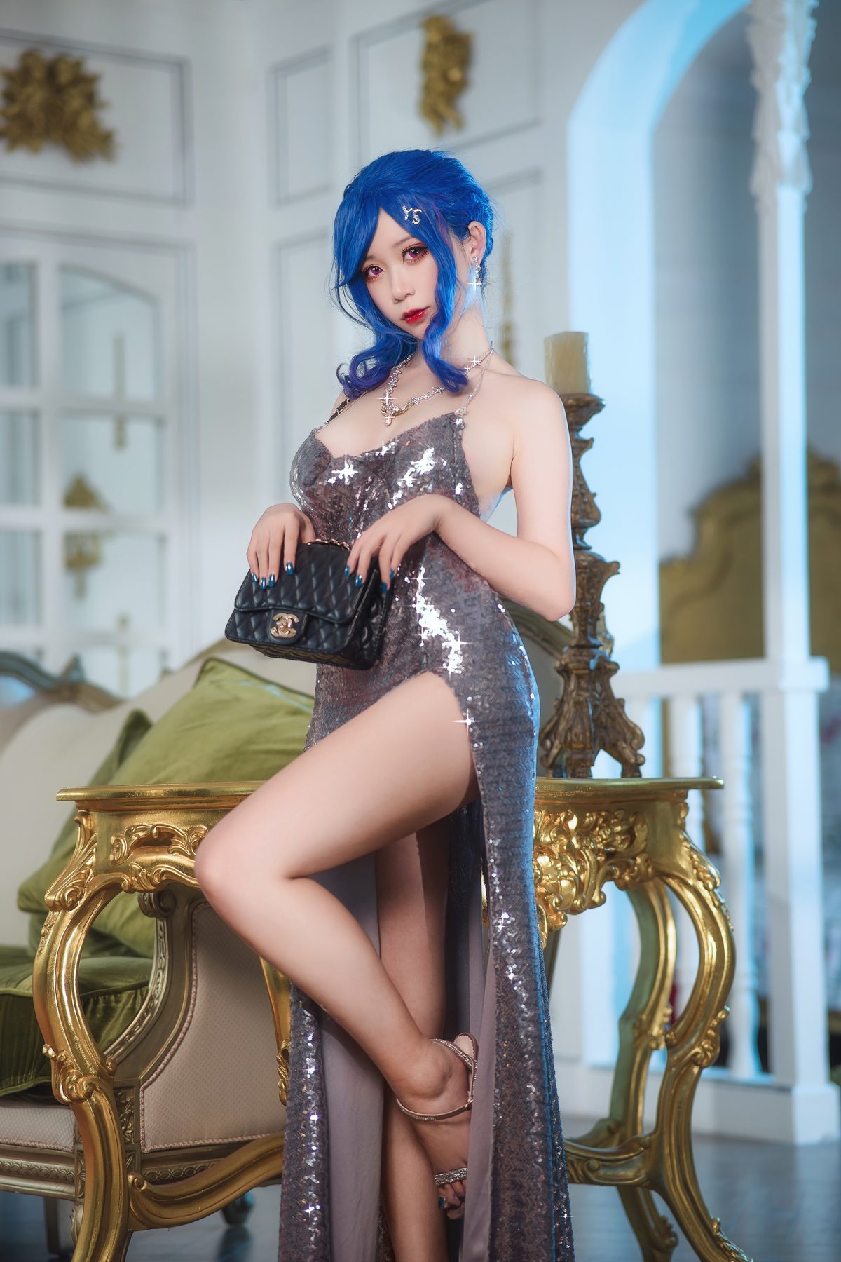 樱落酱 圣路易斯礼服 COS写真