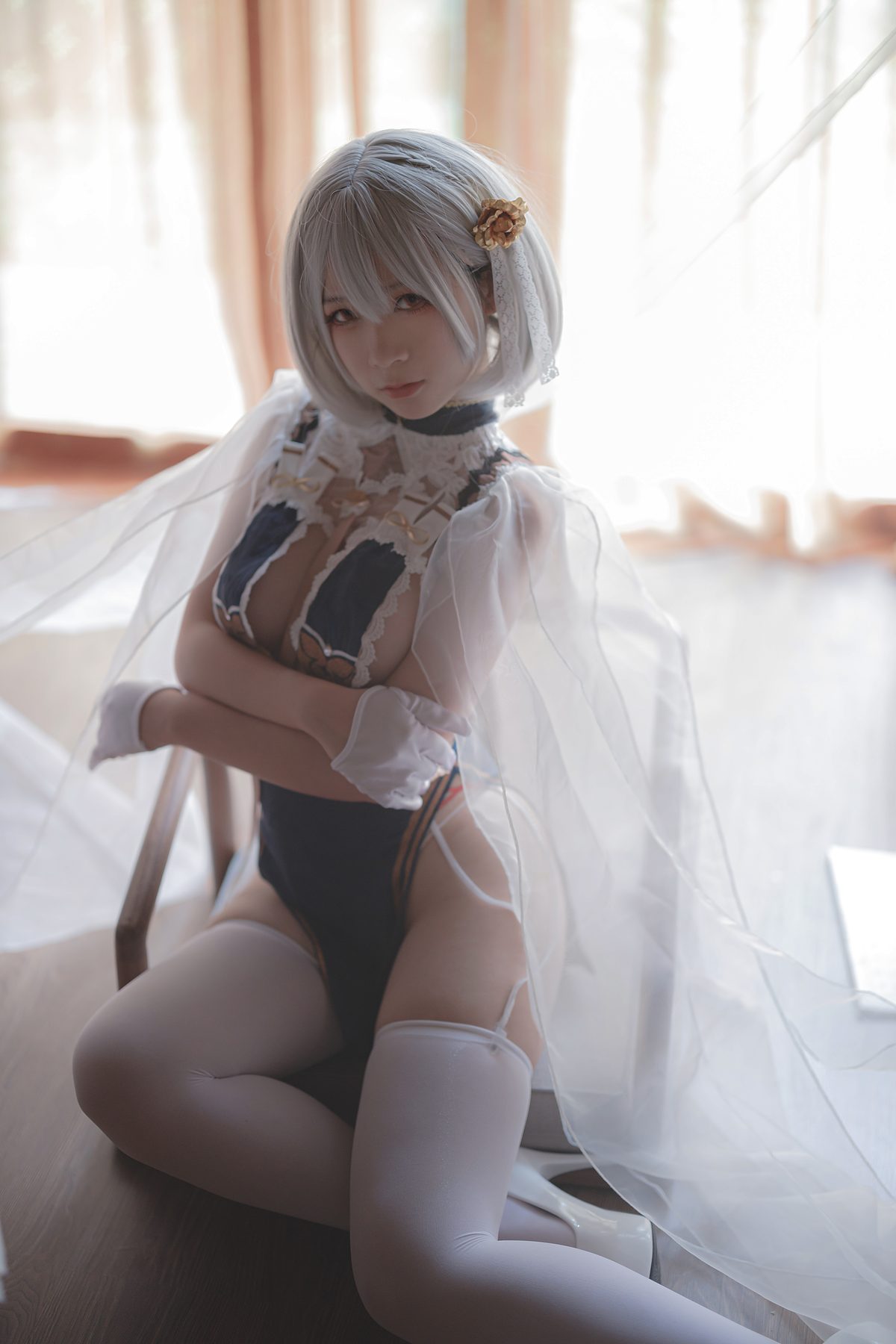 樱落酱 旗袍天狼星 COS写真