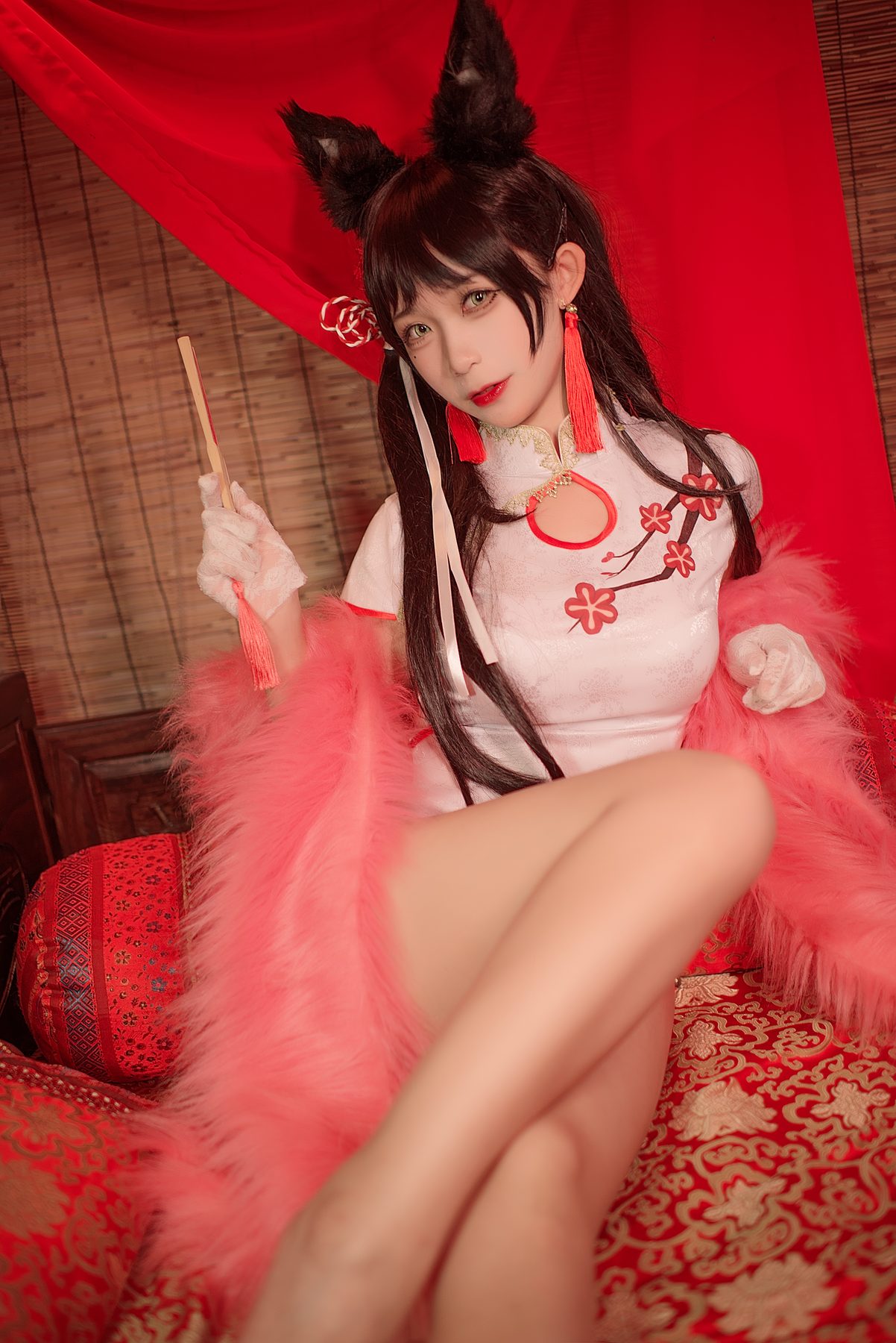 樱落酱 爱宕新春旗袍 COS写真