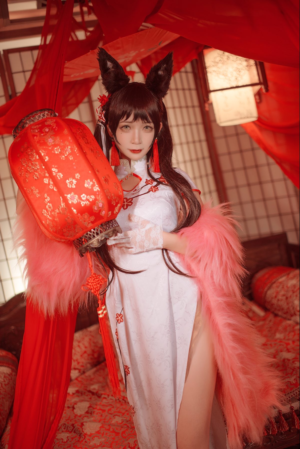 樱落酱 爱宕新春旗袍 COS写真
