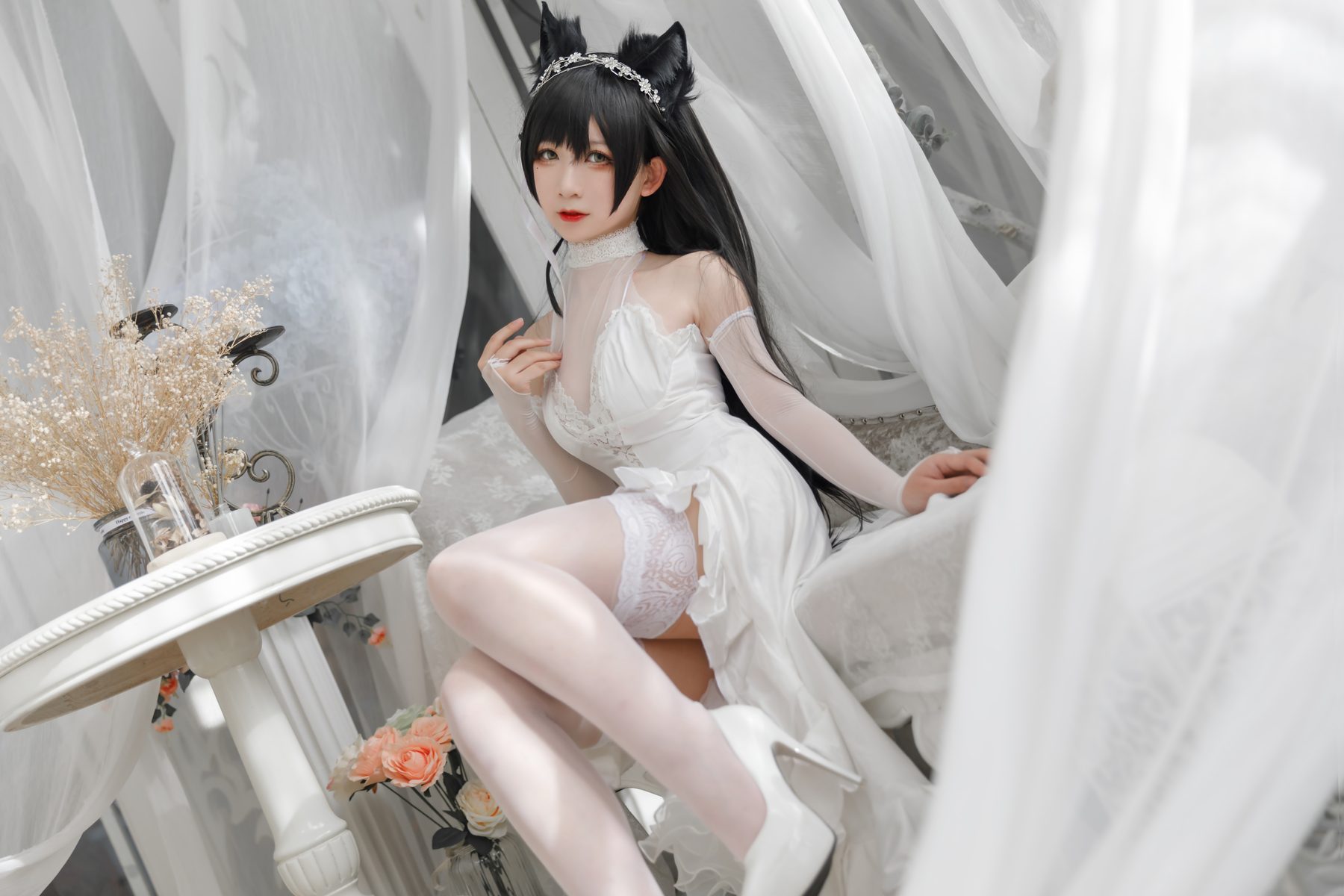 樱落酱 – 爱宕花嫁 【19P-88MB】