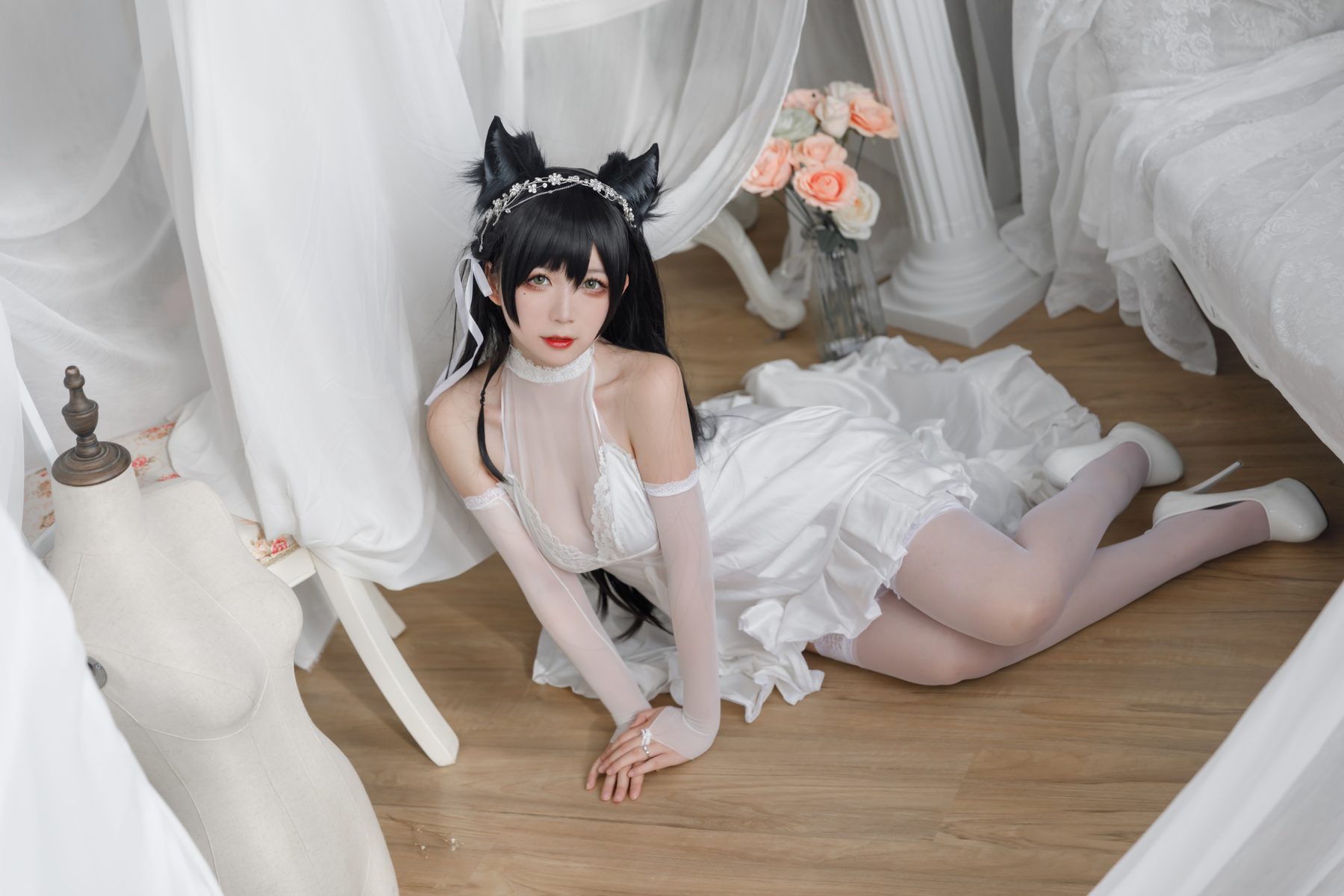 樱落酱 爱宕花嫁 COS写真