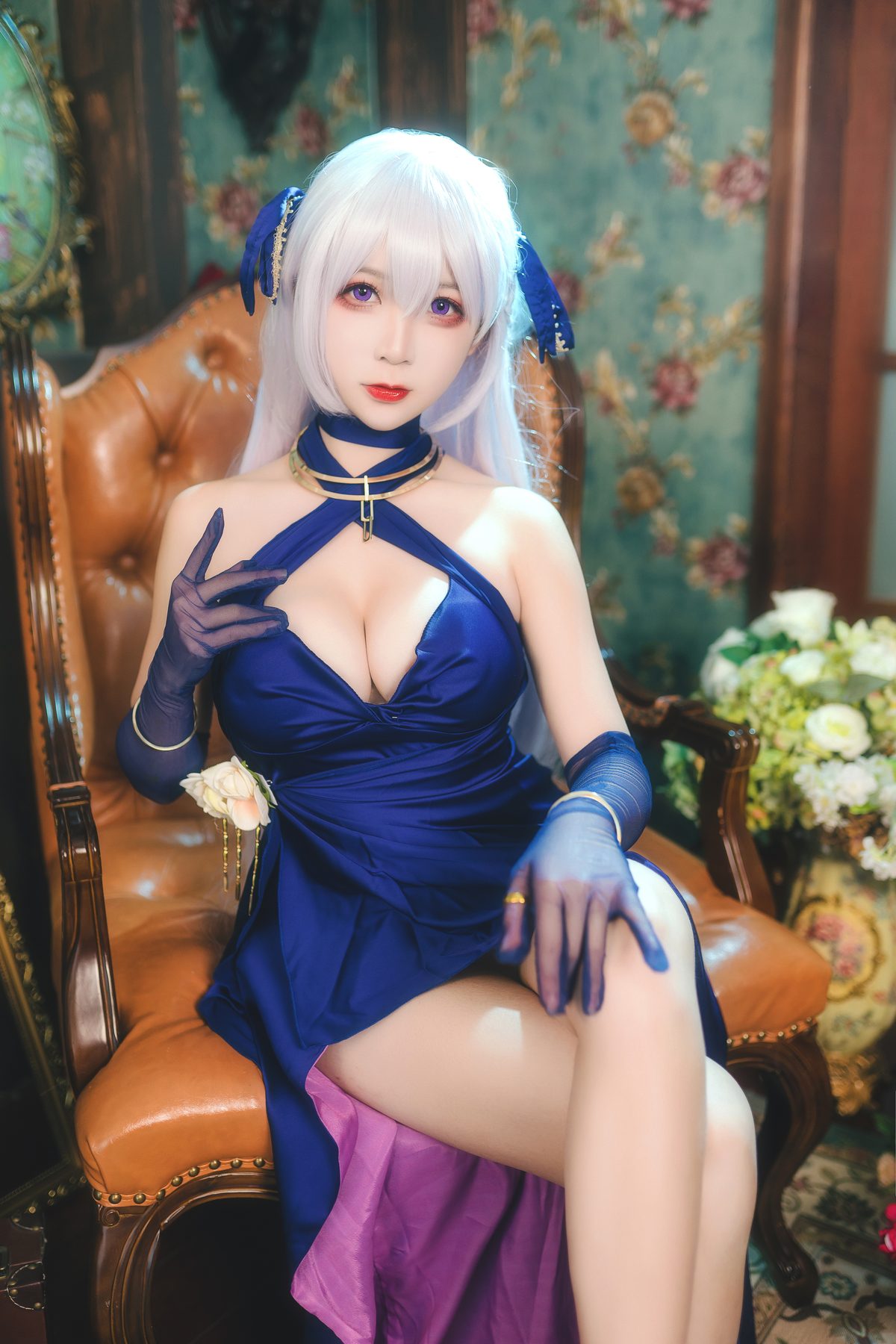 樱落酱 贝法礼服 COS写真