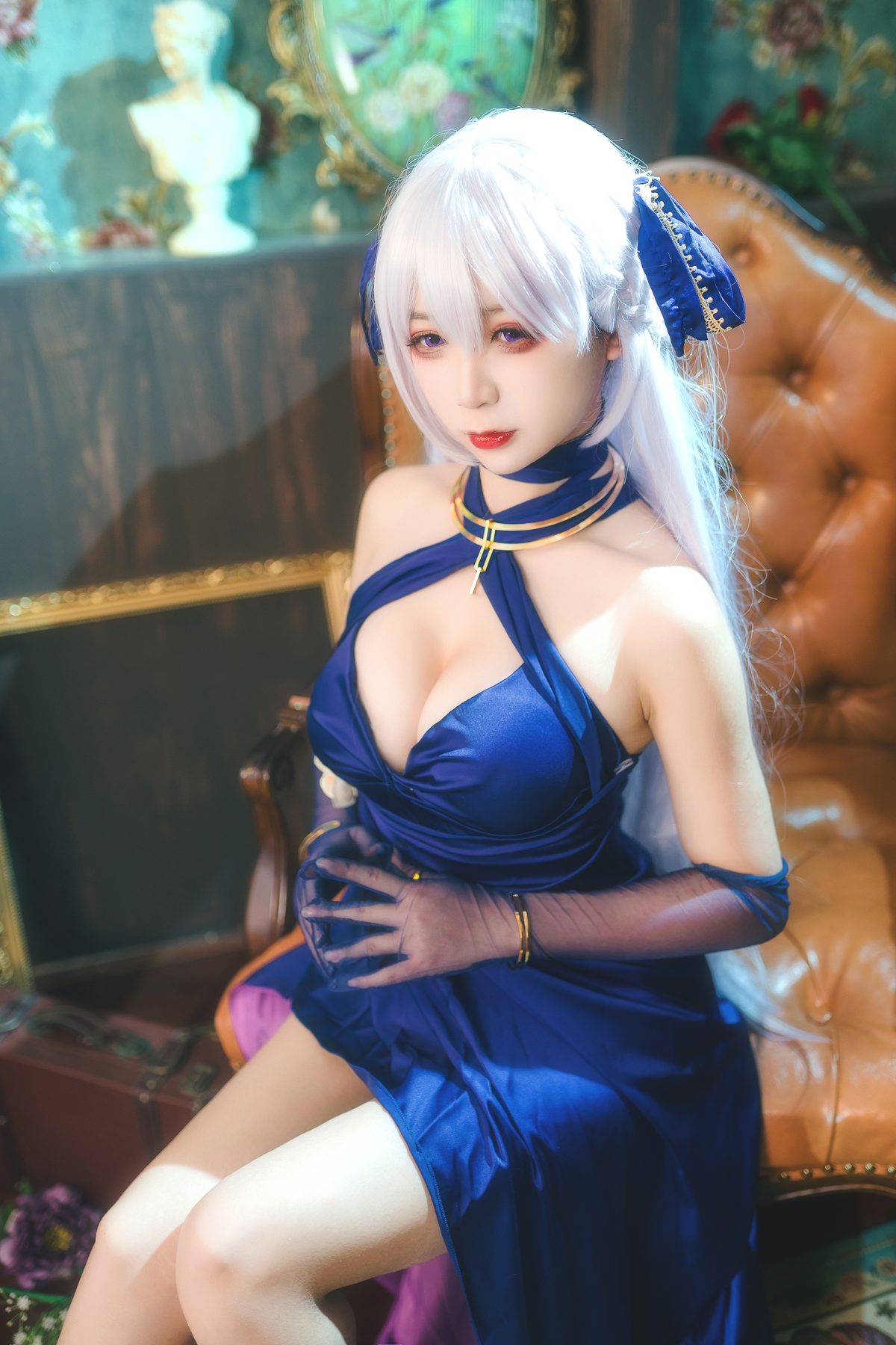 樱落酱 贝法礼服 COS写真