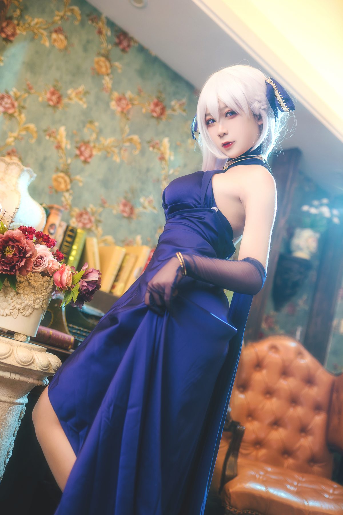 樱落酱 贝法礼服 COS写真