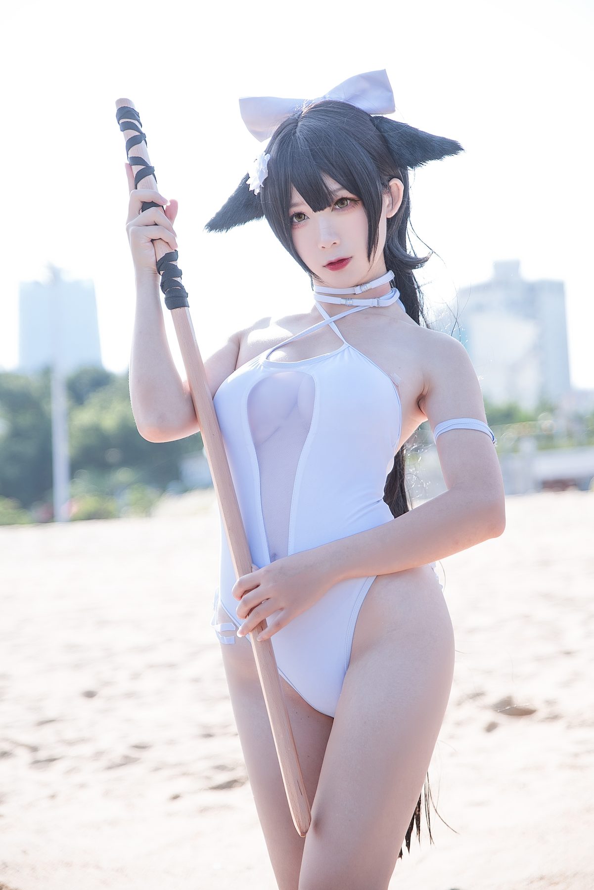 樱落酱 高雄泳装 COS写真