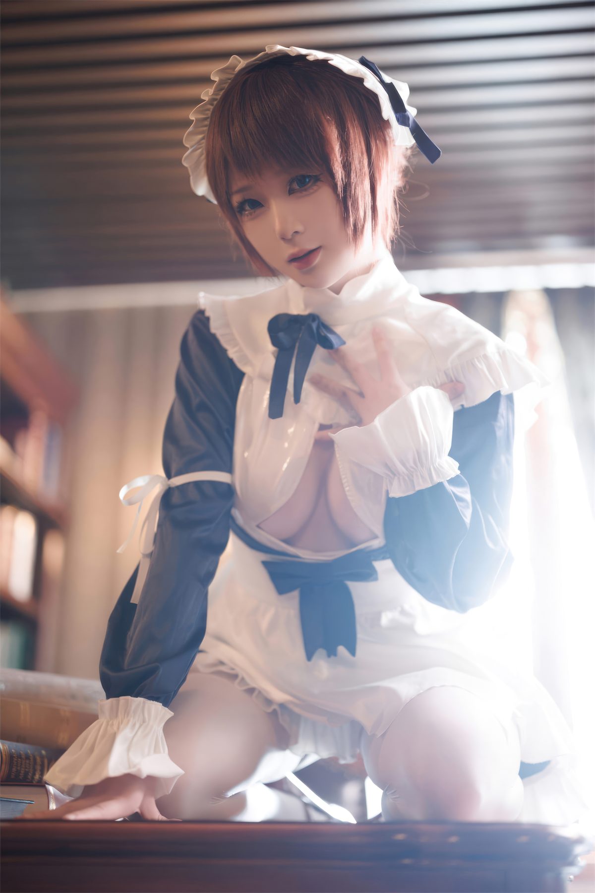樱落酱w 屑屑女仆长 COS写真