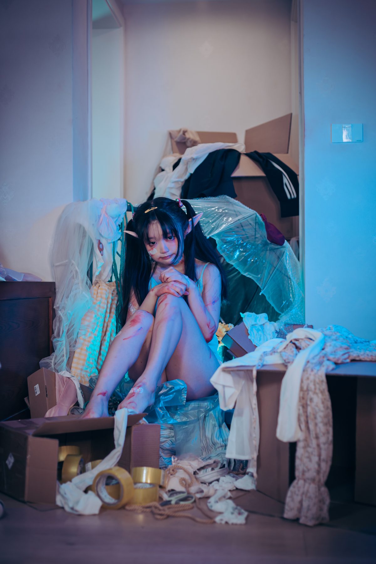 神沢永莉 废物利用 COS写真