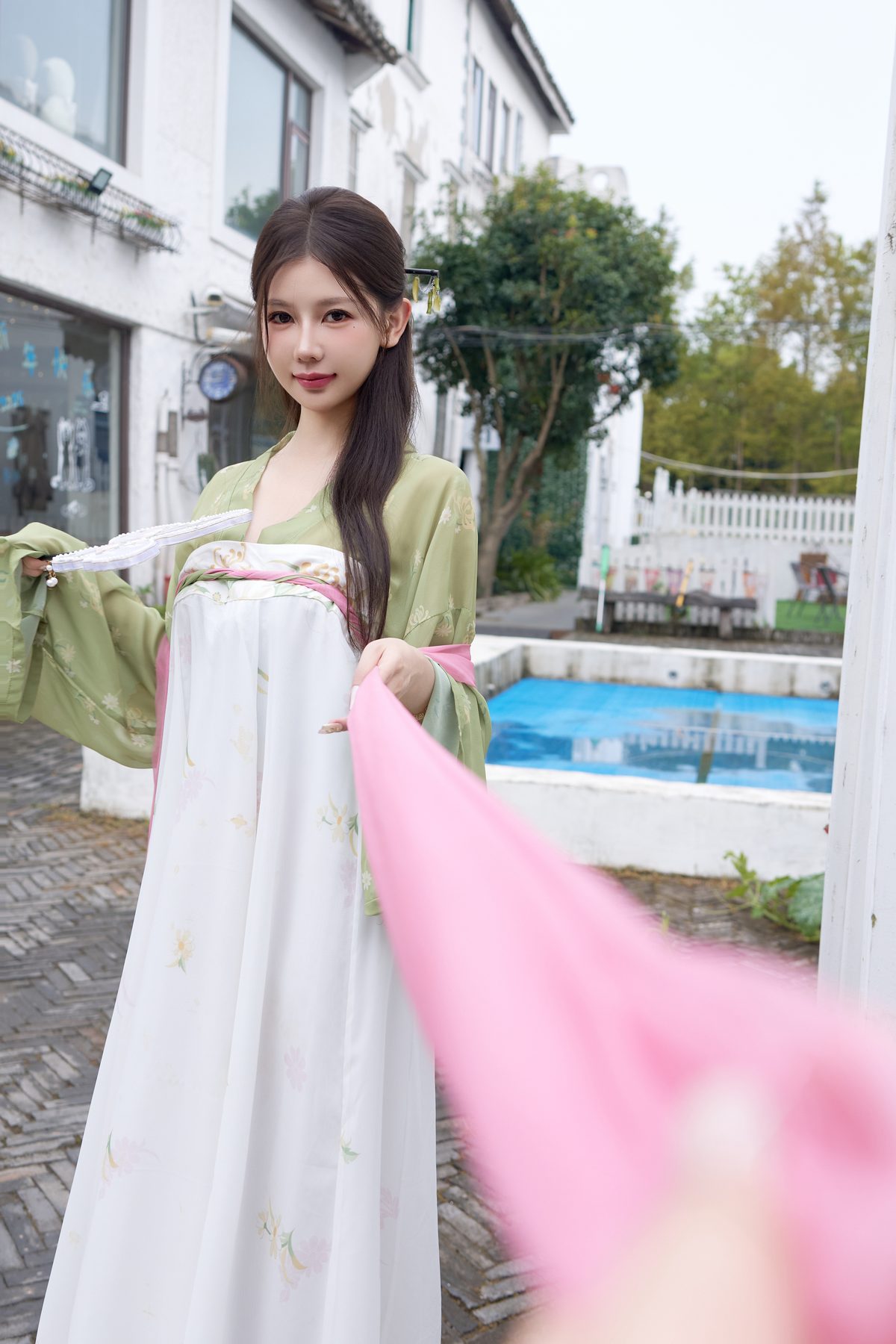尹甜甜 中秋汉服 COS写真