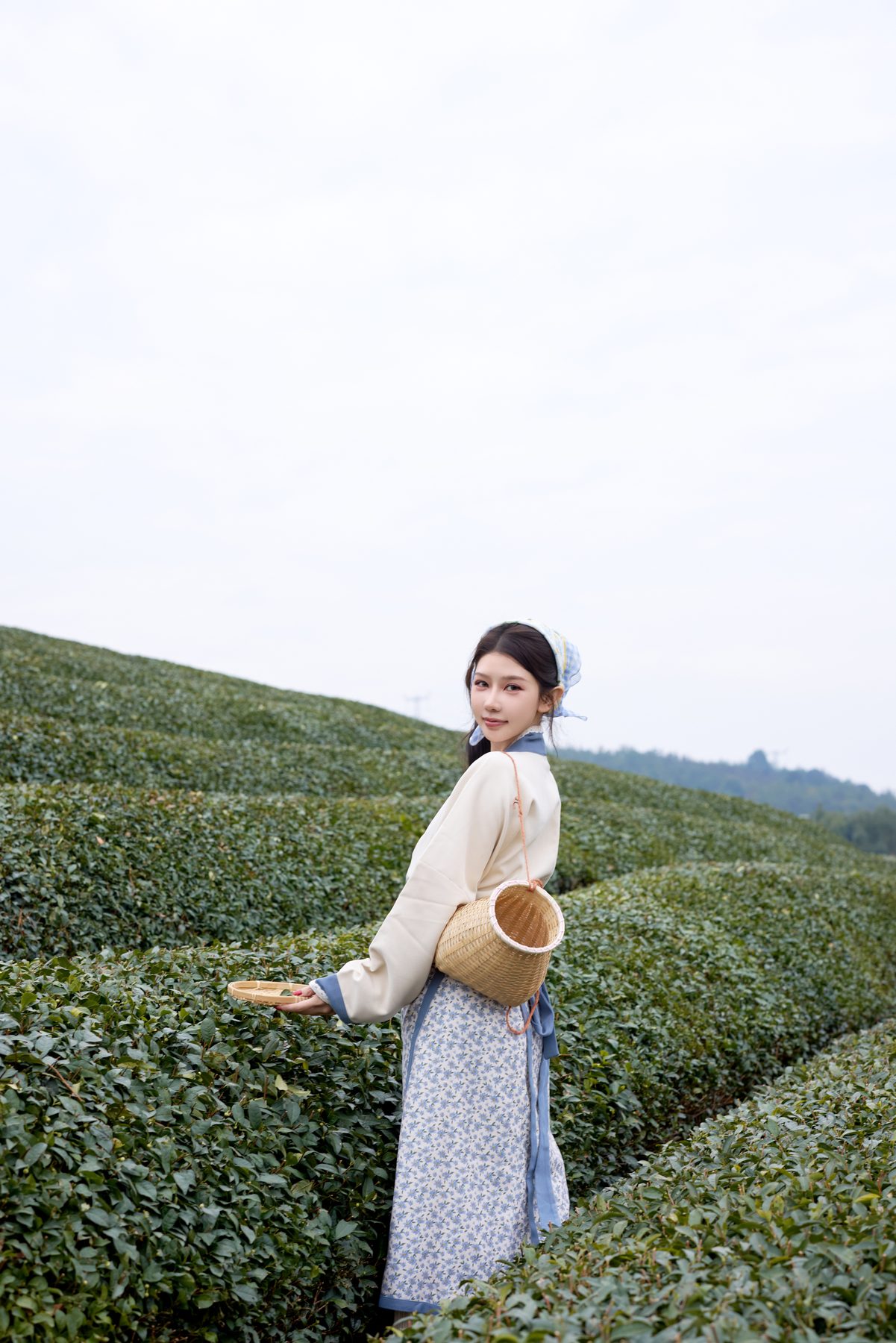 尹甜甜 采茶女 COS写真