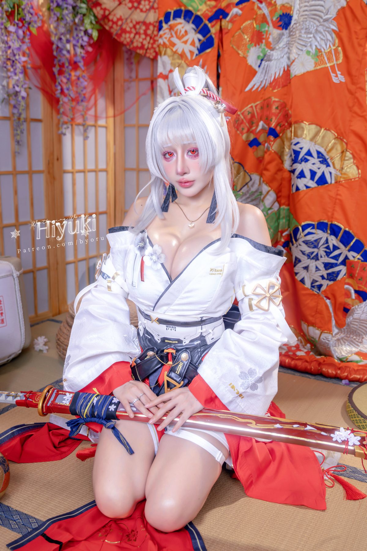 Byoru 鸣潮 绯雪 Hiyuki Wuthering Waves COS写真