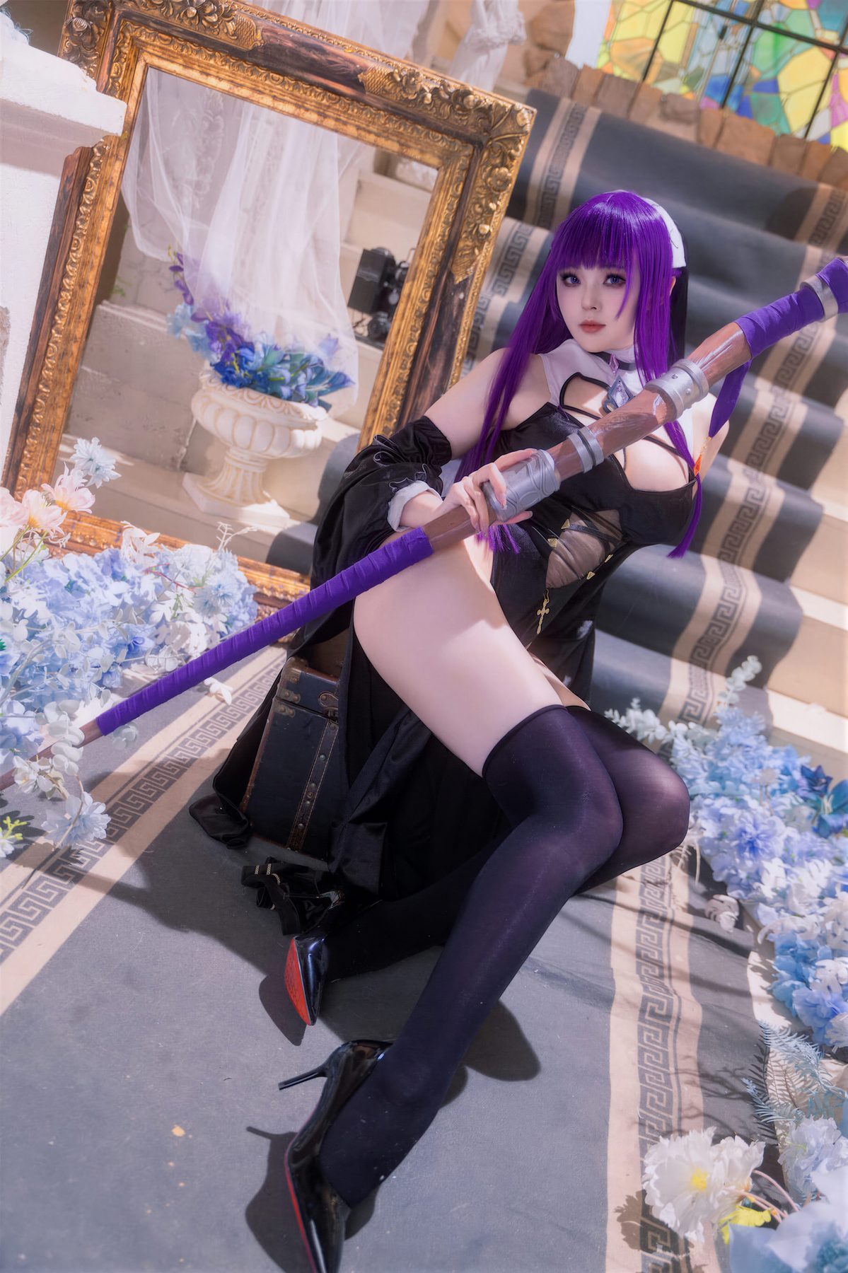 Natsuko夏夏子 葬送的芙莉莲 菲伦 修女 COS写真