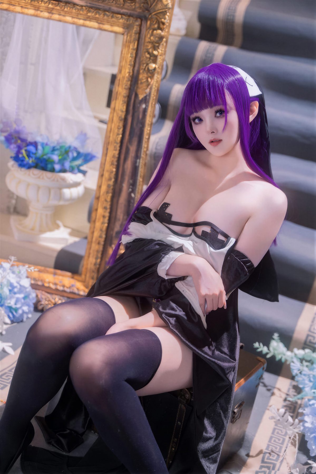 Natsuko夏夏子 葬送的芙莉莲 菲伦 修女 COS写真