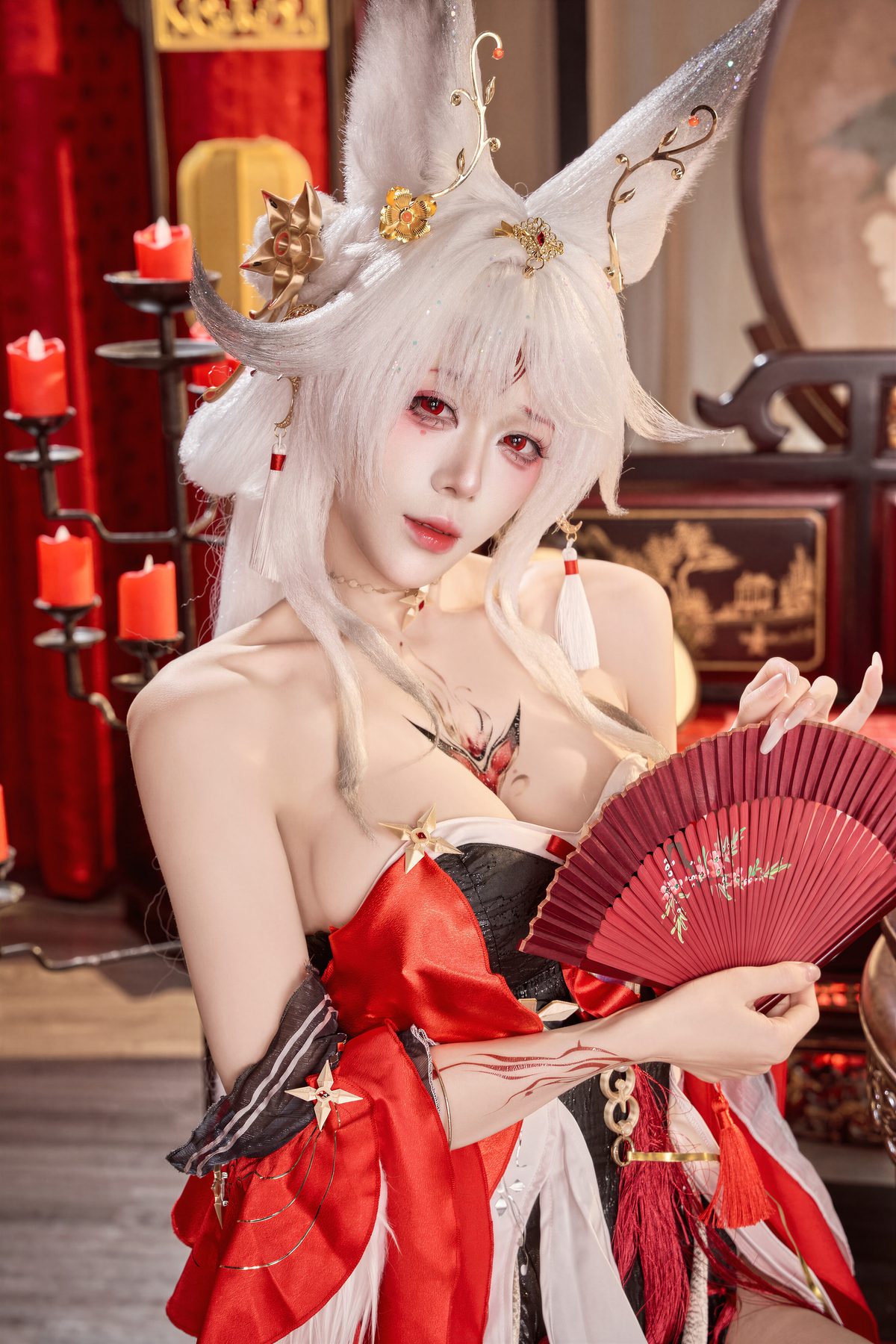 阿九从不咕咕 心月狐 COS写真