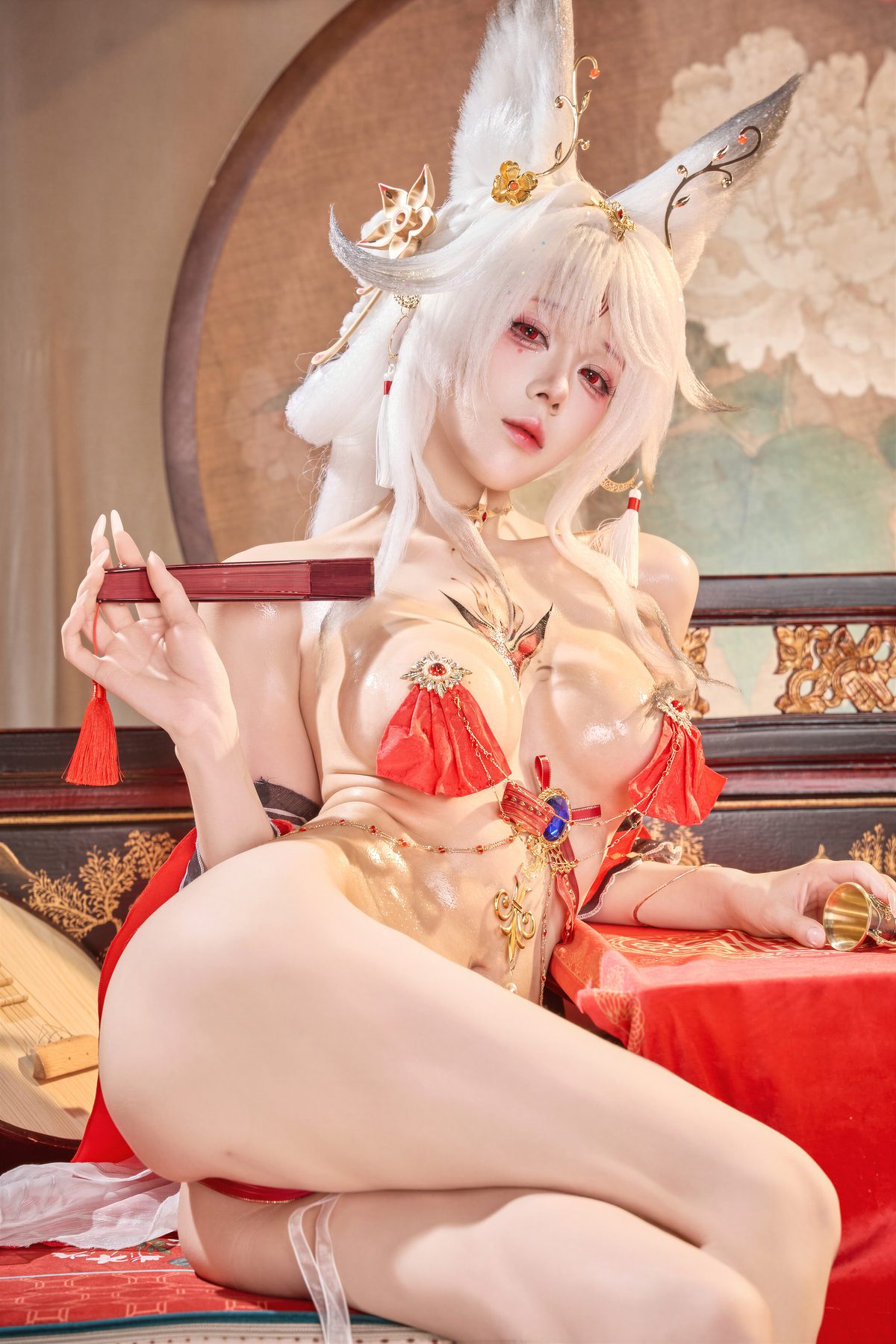 阿九从不咕咕 心月狐 COS写真