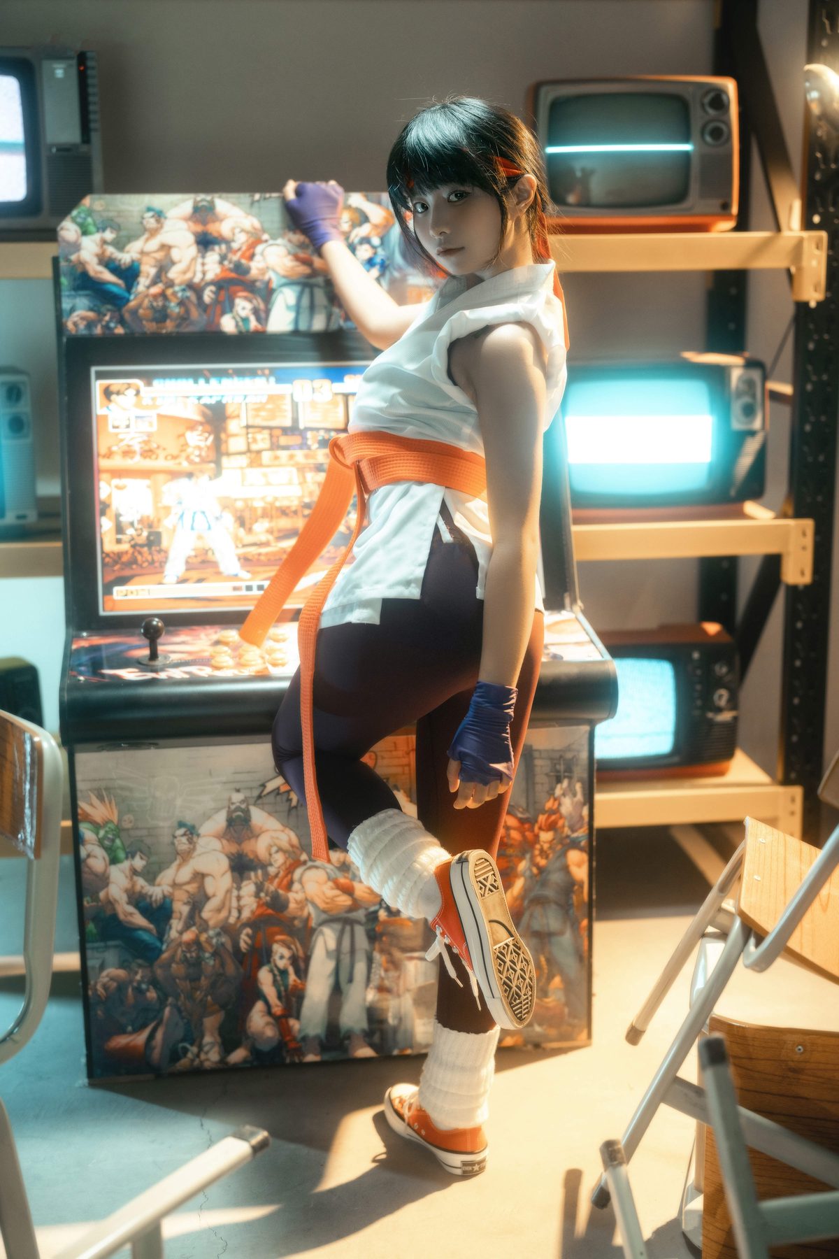 小羊不吃草 KOF 坂崎百合 COS写真