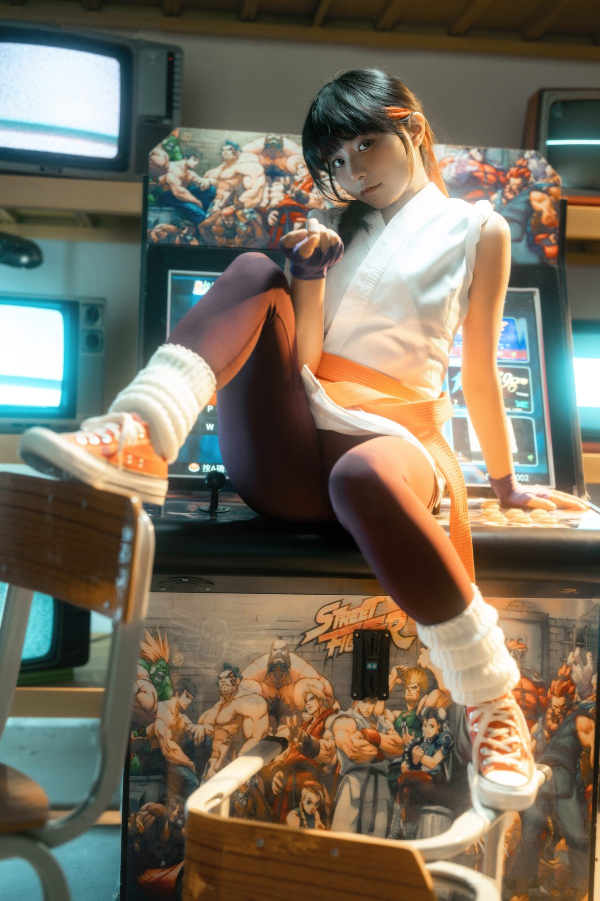 小羊不吃草 KOF 坂崎百合 COS写真