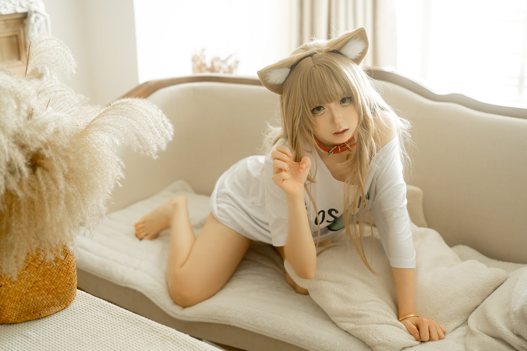 幼水铃衣 黄豆粉 COS写真