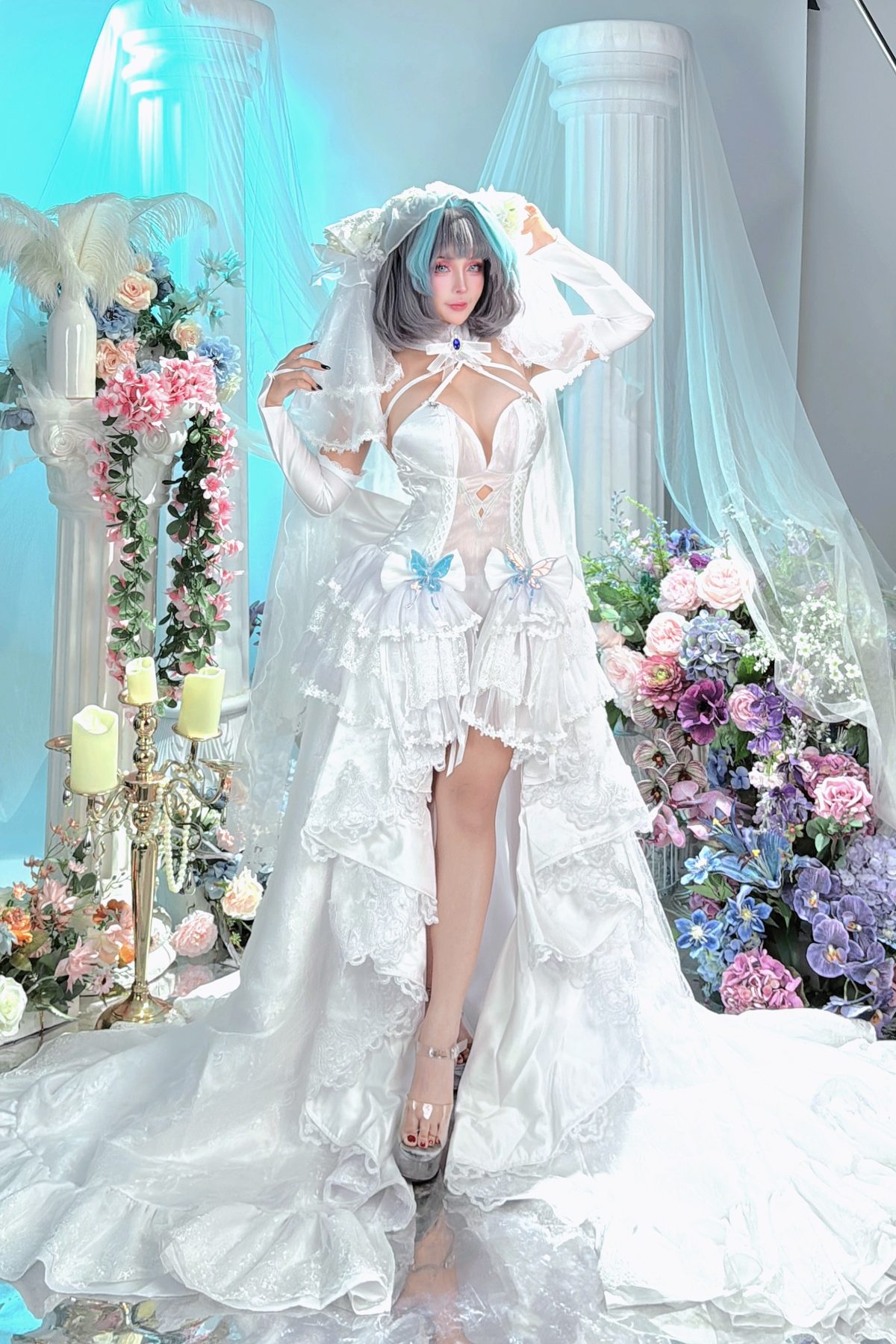 Sayo Momo cosplay写真_Bride Cheshire合集 | Sayo Momo 全套图包 [20P]