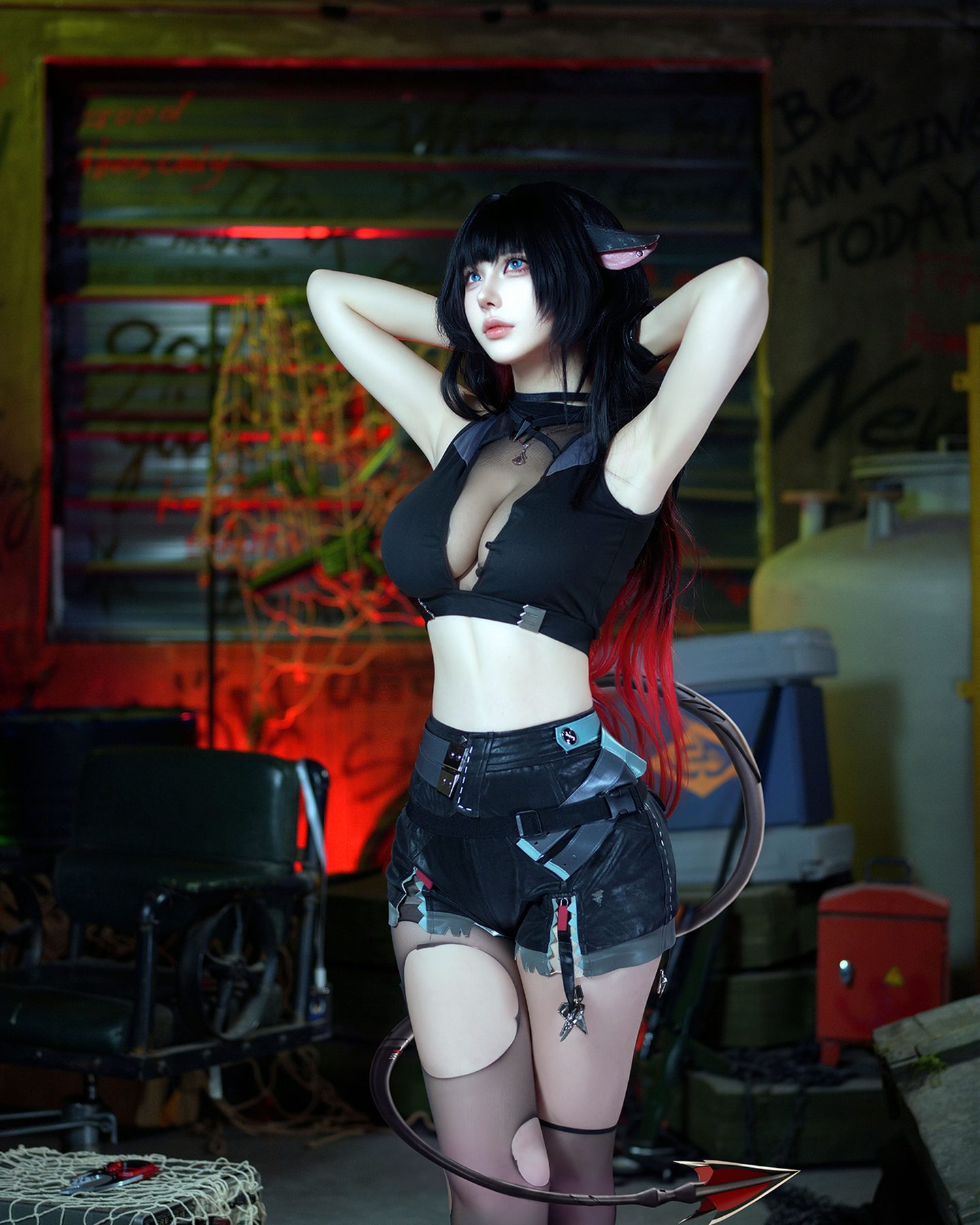 Cat Demon你的喵崽 简杜 女特工的秘密训练 COS写真