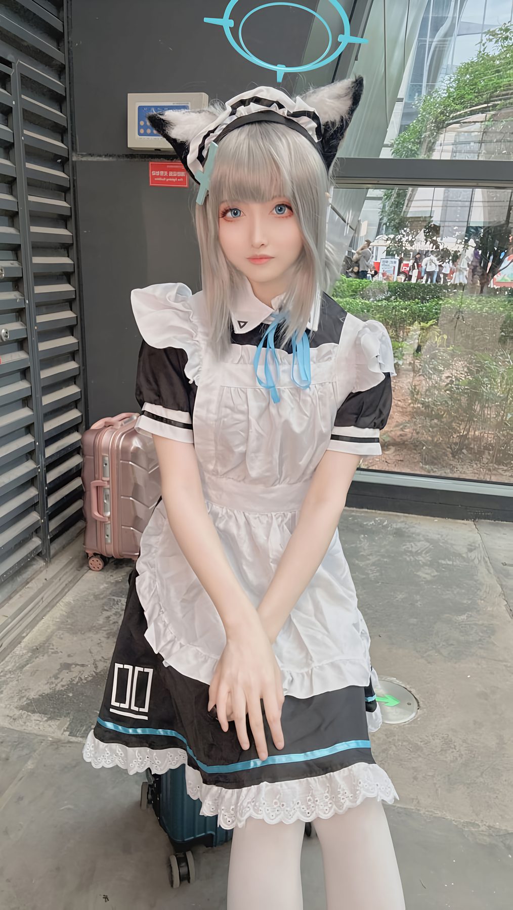 山崎怜 蔚蓝档案 砂狼白子 COS写真