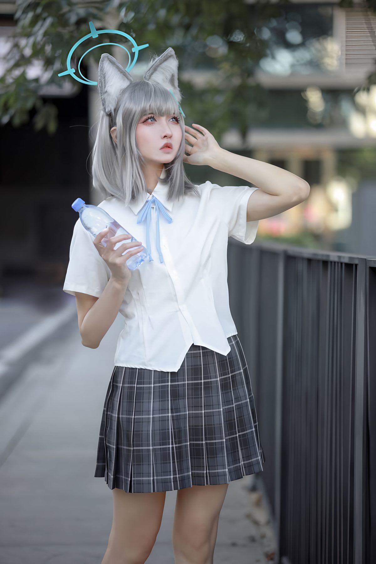 山崎怜 蔚蓝档案 砂狼白子 COS写真