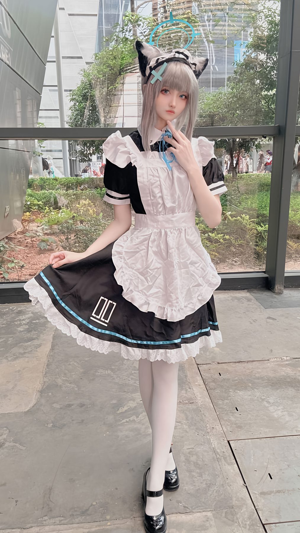 山崎怜 蔚蓝档案 砂狼白子 COS写真