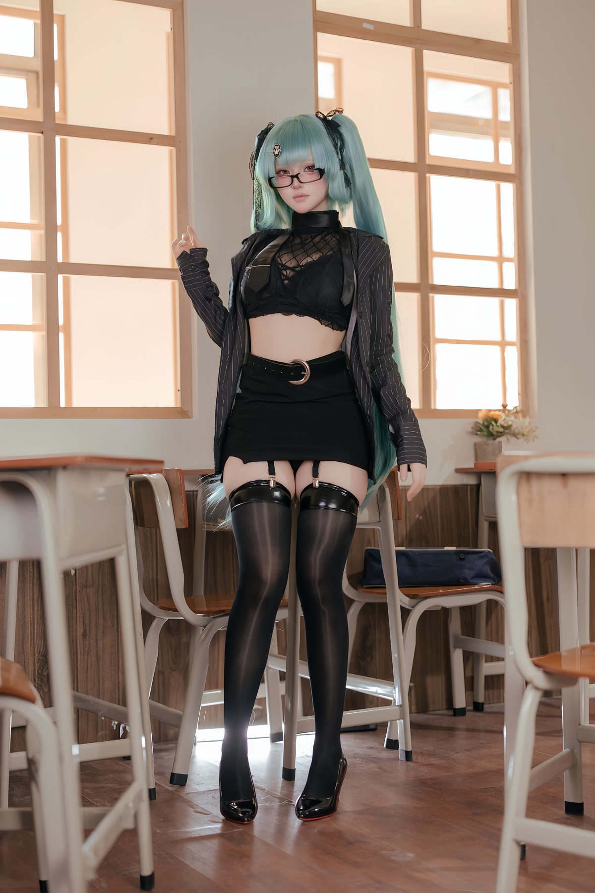 屿鱼Yukako 普丽瓦蒂 严厉教诲 COS写真