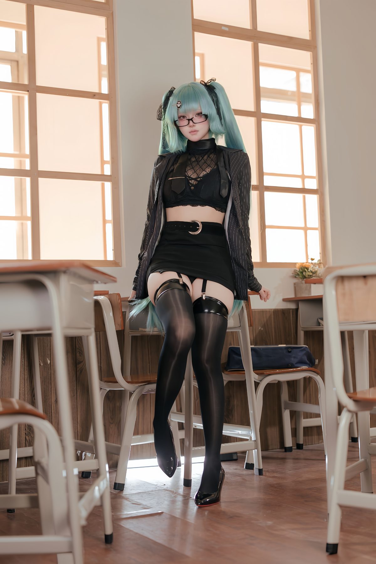 屿鱼Yukako 普丽瓦蒂 严厉教诲 COS写真