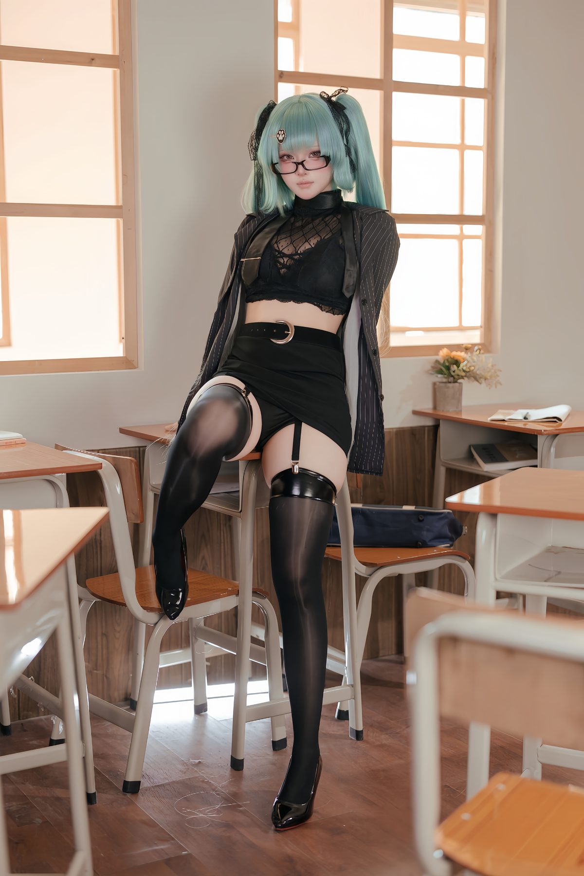 屿鱼Yukako 普丽瓦蒂 严厉教诲 COS写真