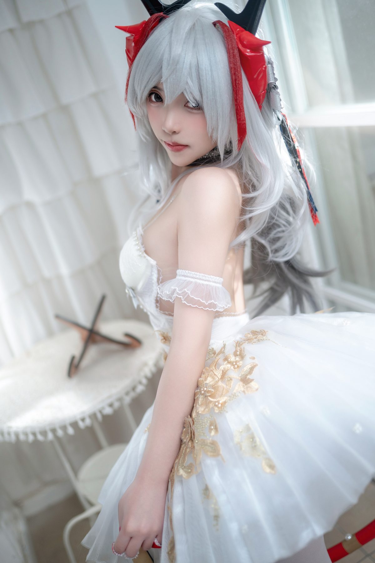 Bangni邦尼 明日方舟 W芭蕾舞者 COS写真