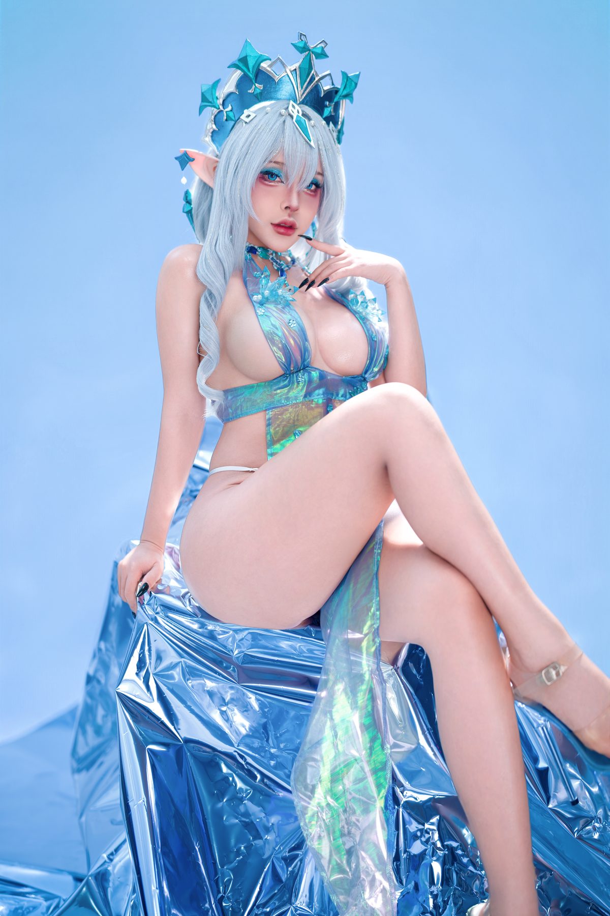 Sayo Momo 氷の女皇 COS写真