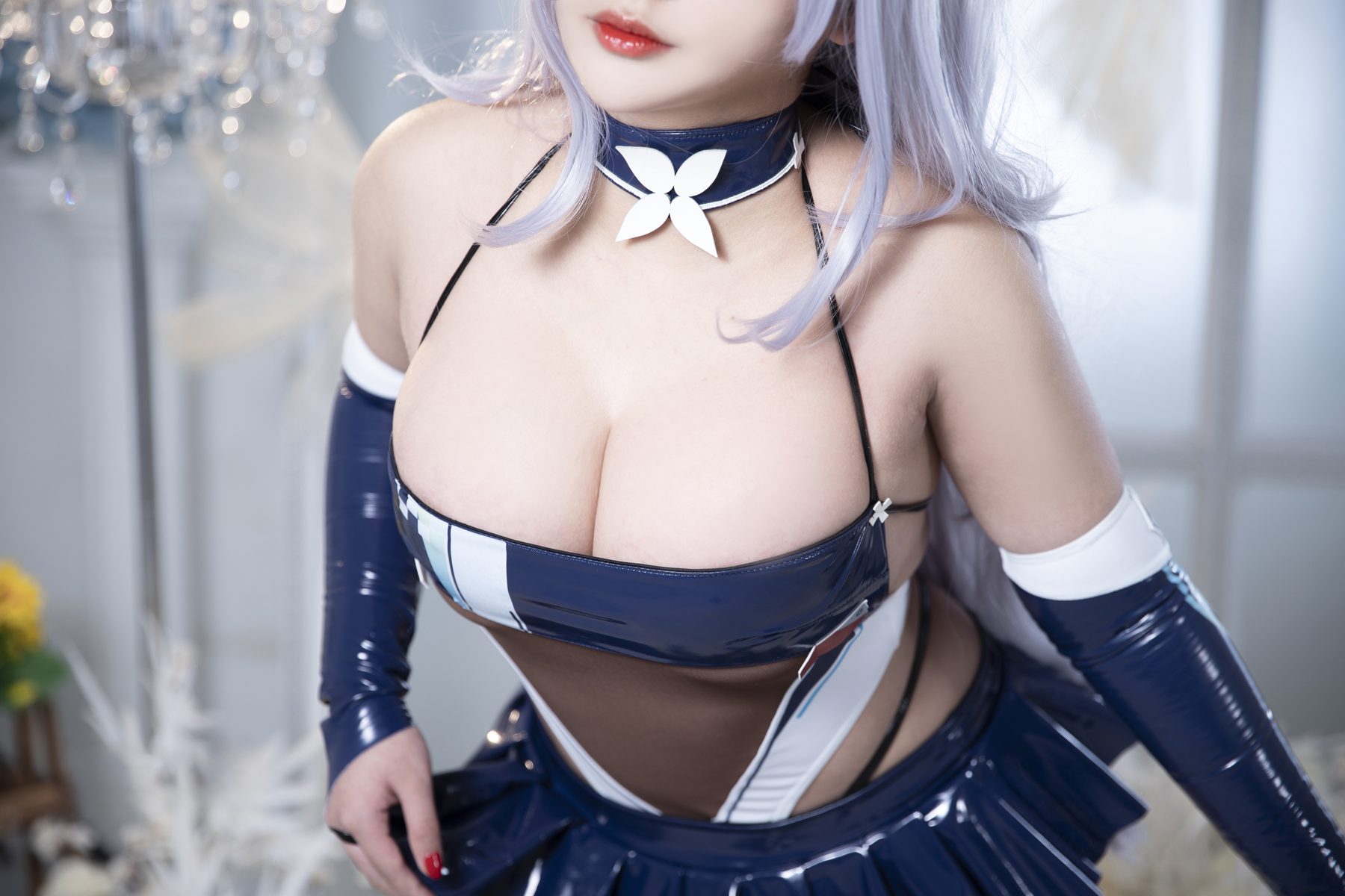 洛璃LoLiSAMA 碧蓝航线 信浓赛车 COS写真