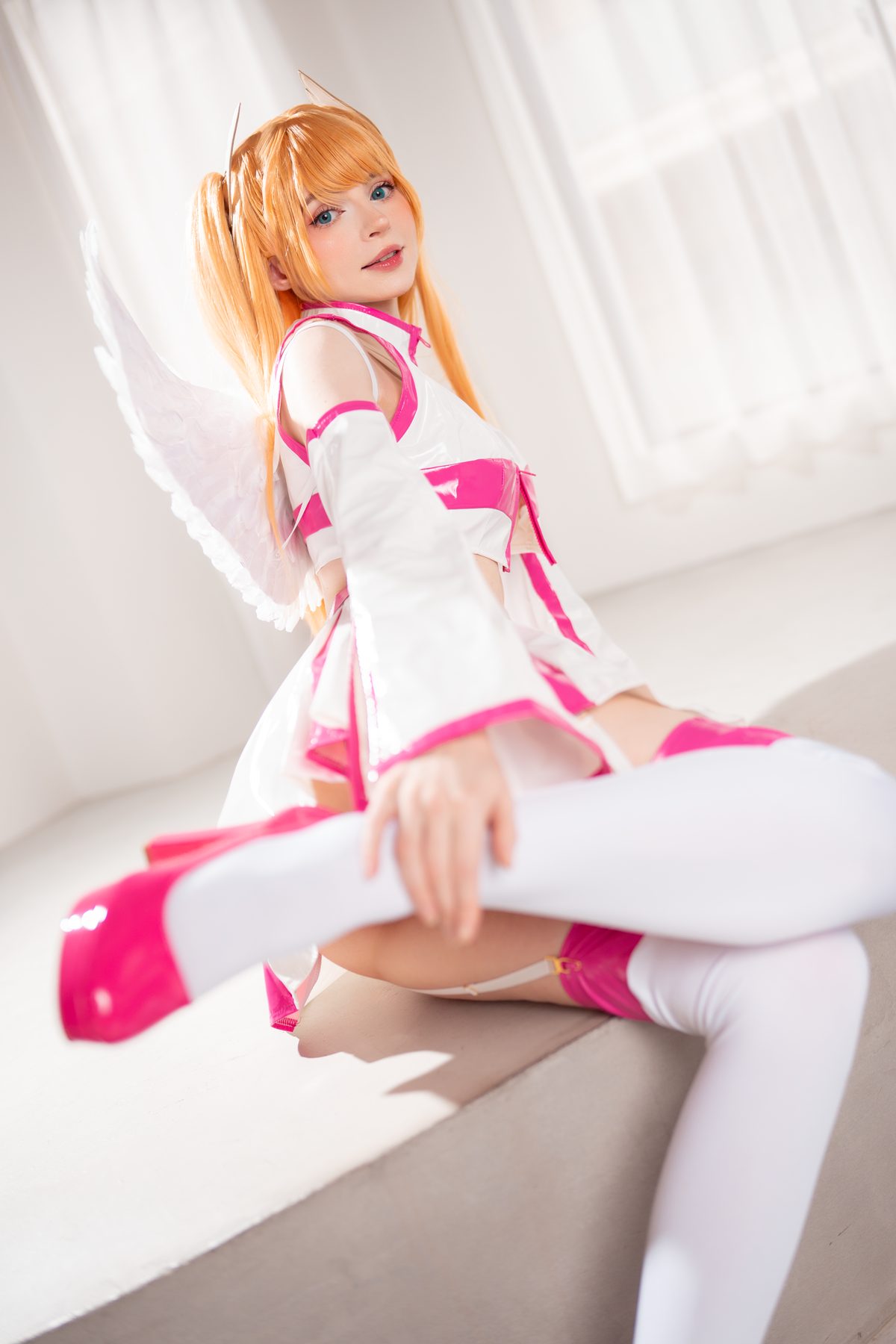 Peachmilky Miriella + Liliel Jean WanWan Collab COS写真