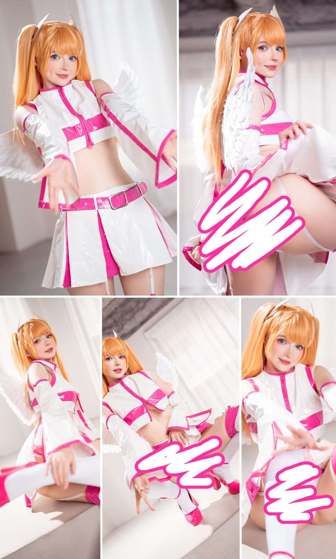 Peachmilky Miriella + Liliel Jean WanWan Collab COS写真