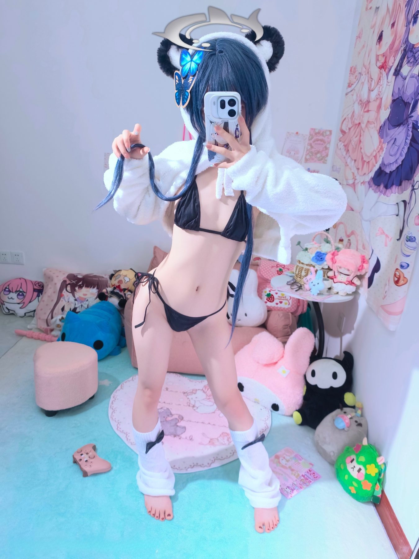 ran3 龙华妃咲 蔚蓝档案 COS写真