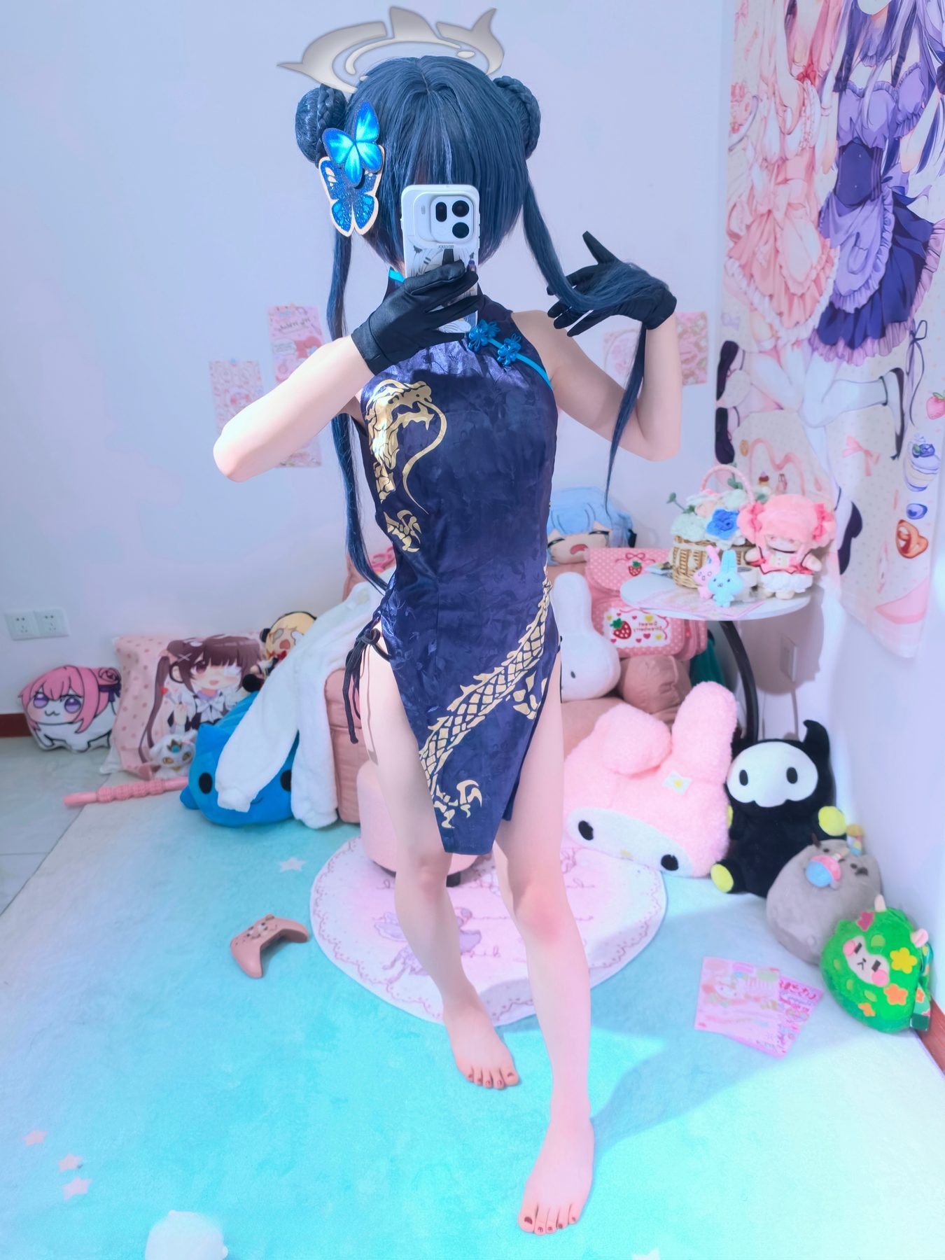 ran3 龙华妃咲 蔚蓝档案 COS写真