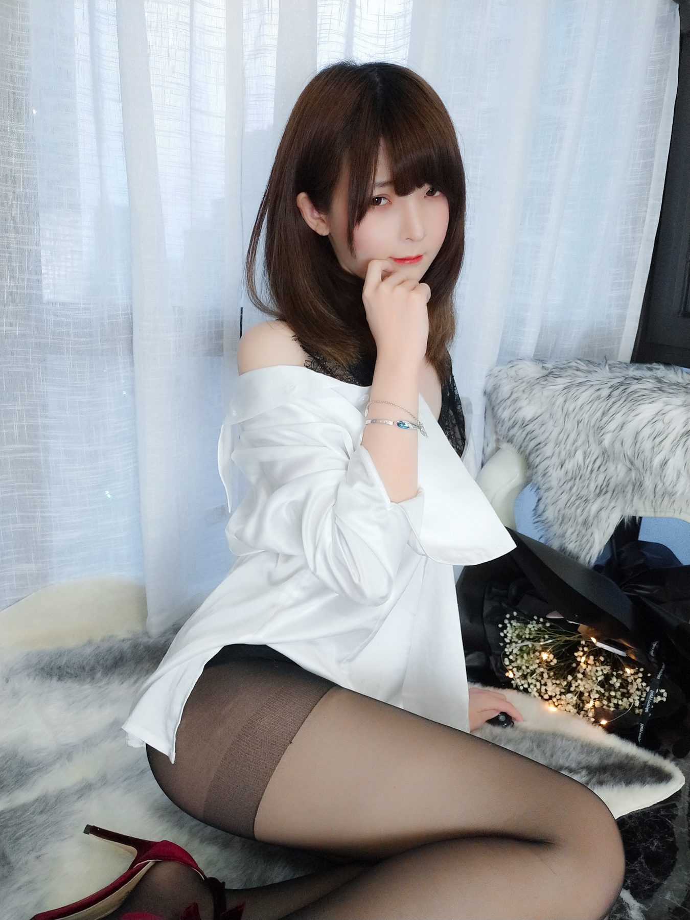 一小央泽 约会女友 COS写真