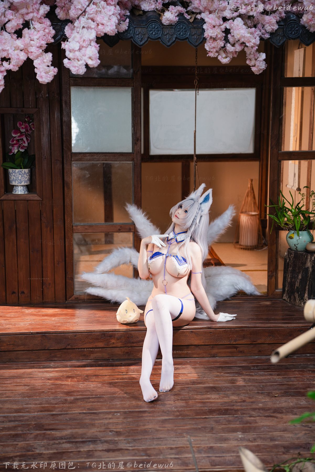 蜜汁猫裘 信浓 碧蓝航线 COS写真