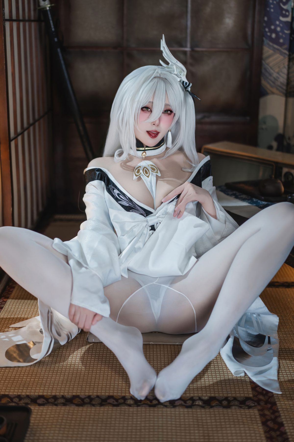Natsuko夏夏子 白凤和服 碧蓝航线 COS写真