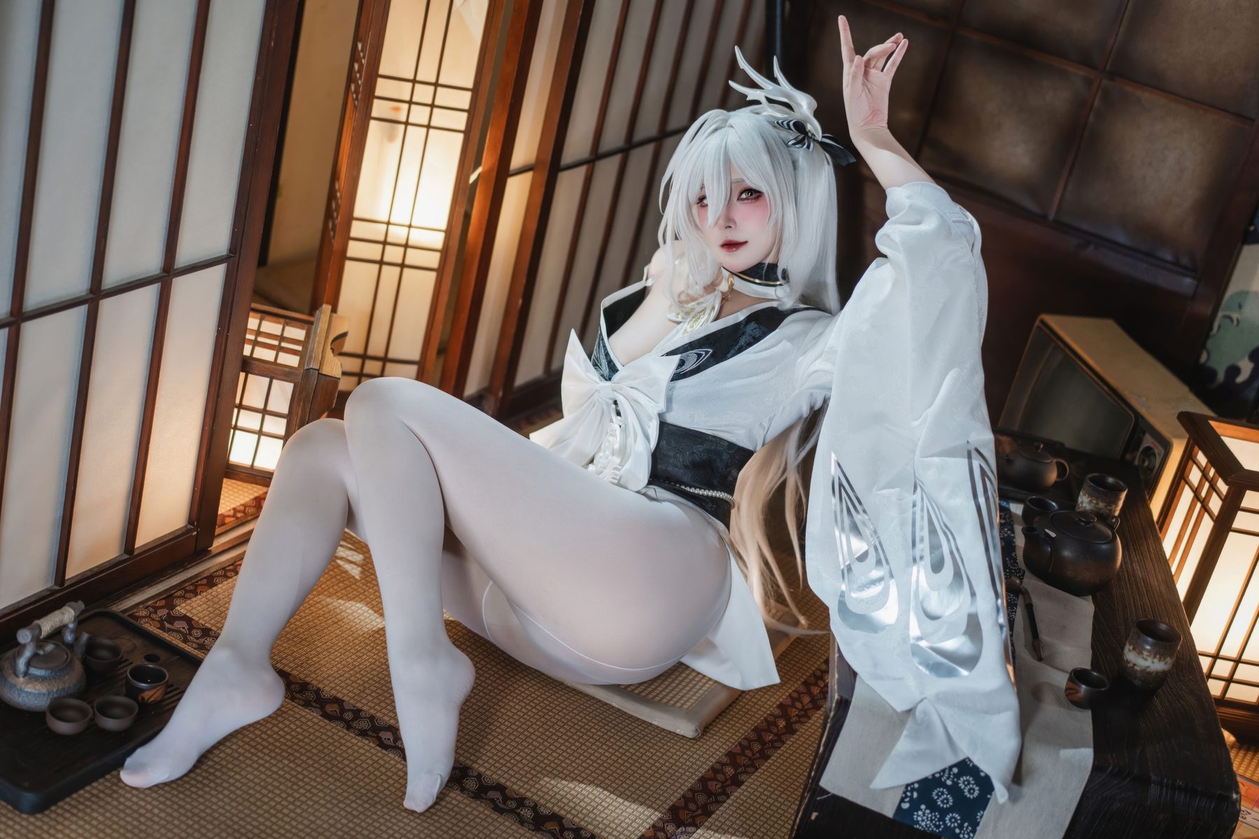 Natsuko夏夏子 白凤和服 碧蓝航线 COS写真